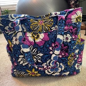 Vera Bradley Pleated Tote in African Violet